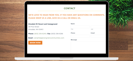 custom contact form